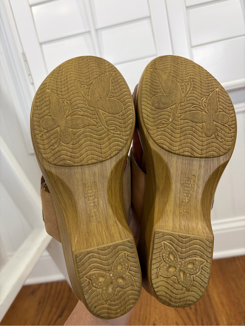 Alegria Embroidered Slide Clogs (39) - Picture 9 of 10